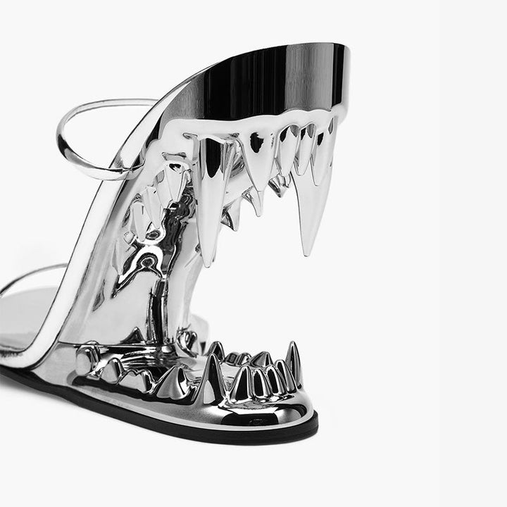 Mirror Heel Sandals - Arno Conti Shoe