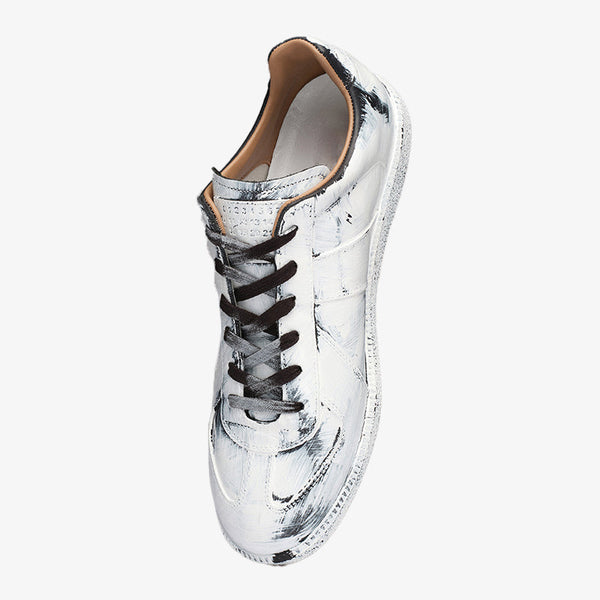 Luxury White Calfskin Sneakers