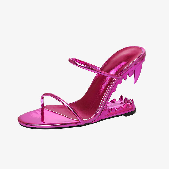 Mirror Heel Sandals - Arno Conti Shoe