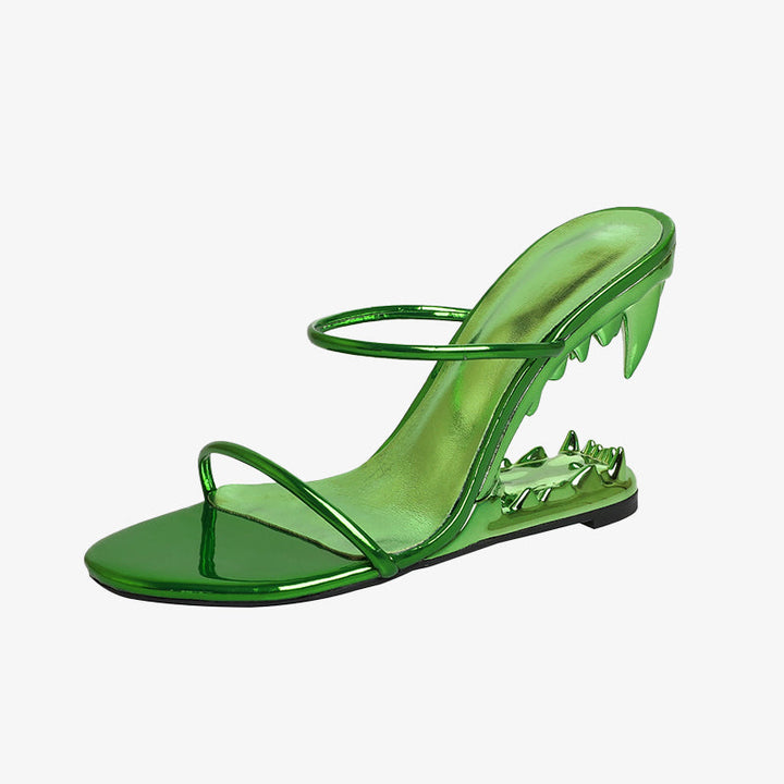 Mirror Heel Sandals - Arno Conti Shoe