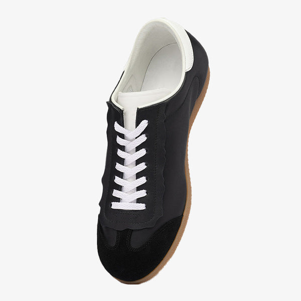 Calf Leather Lace-Up Sneaker