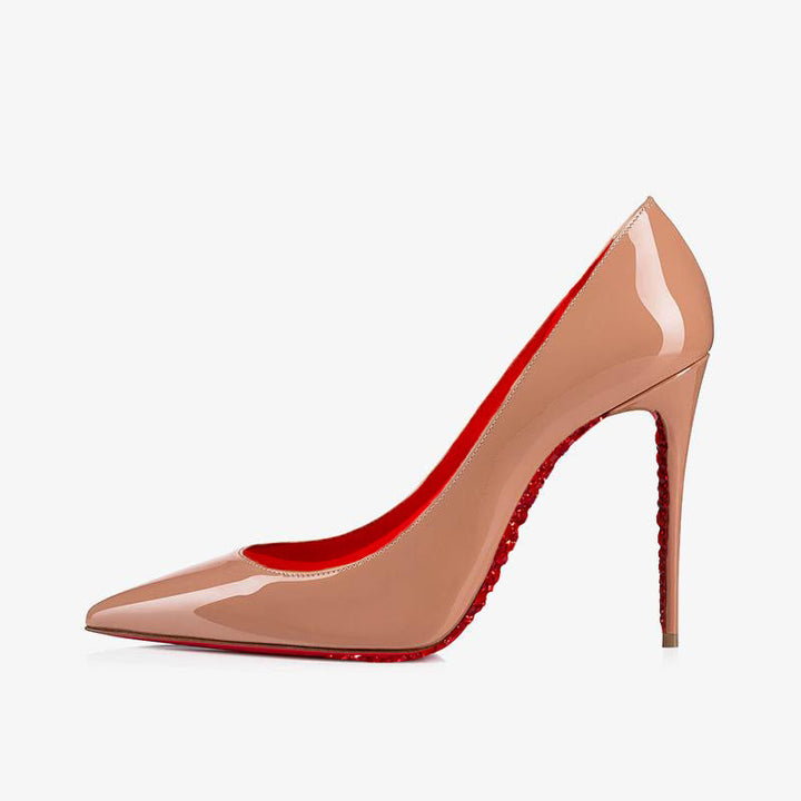 Beige Pumps Sparkling Sole - ARNO CONTI