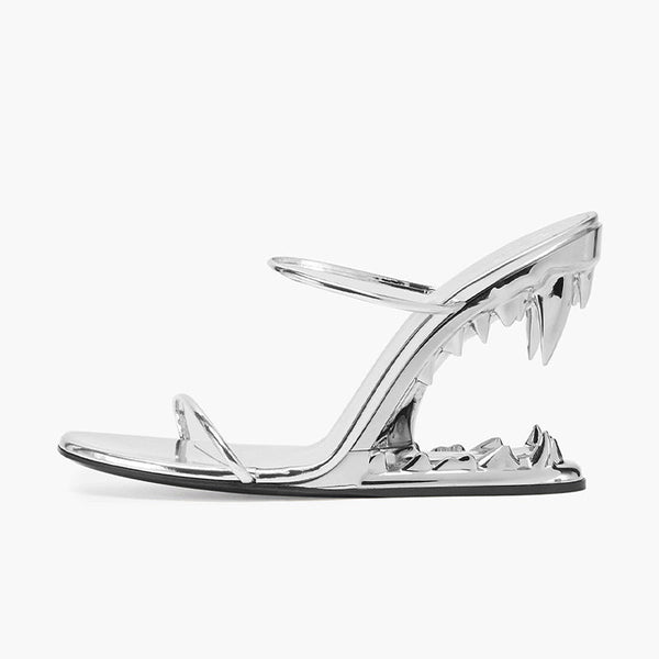 Mirror Heel Sandals - Arno Conti Shoe