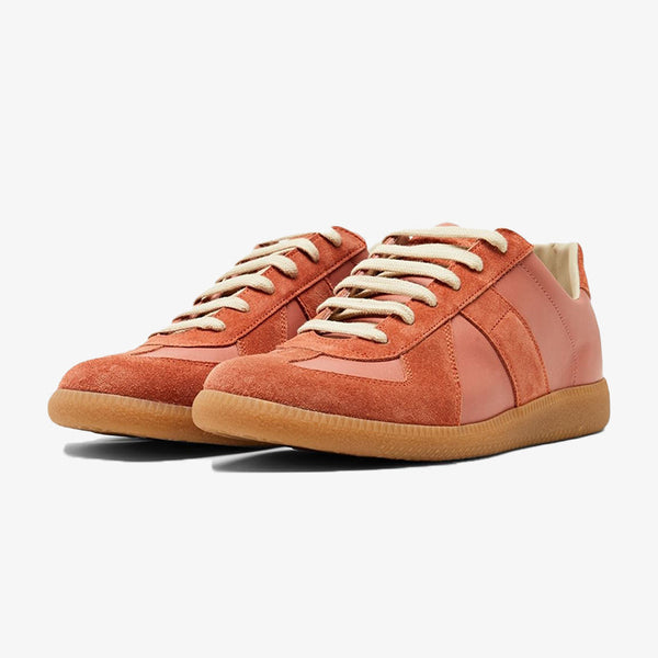 Hawthorn Red Leather Sneakers