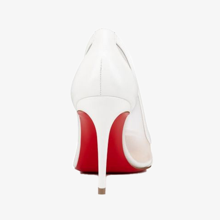 White Mesh With Calf Pumps - ARNO CONTI