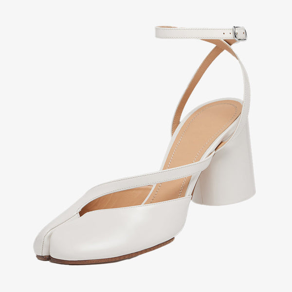 Leather Tabi Cut-Out High heels - ARNO CONTI