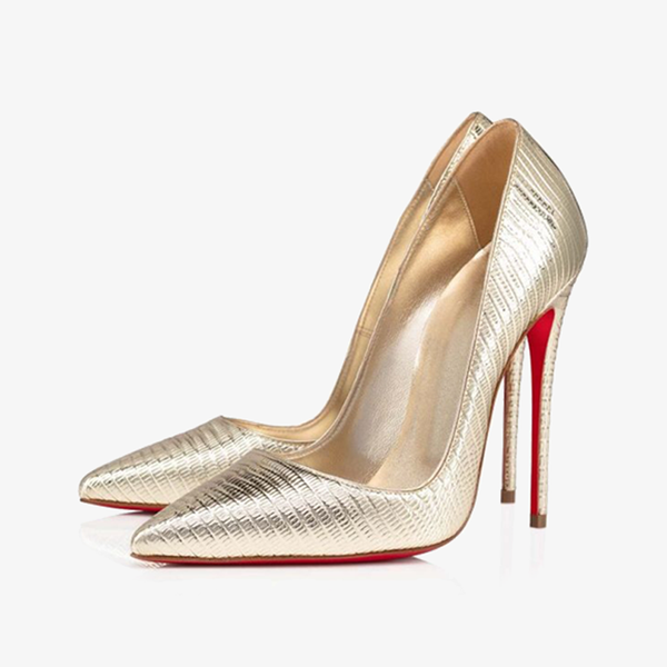 Gold Calf Lizard-Effect Embossed Leather - ARNO CONTI