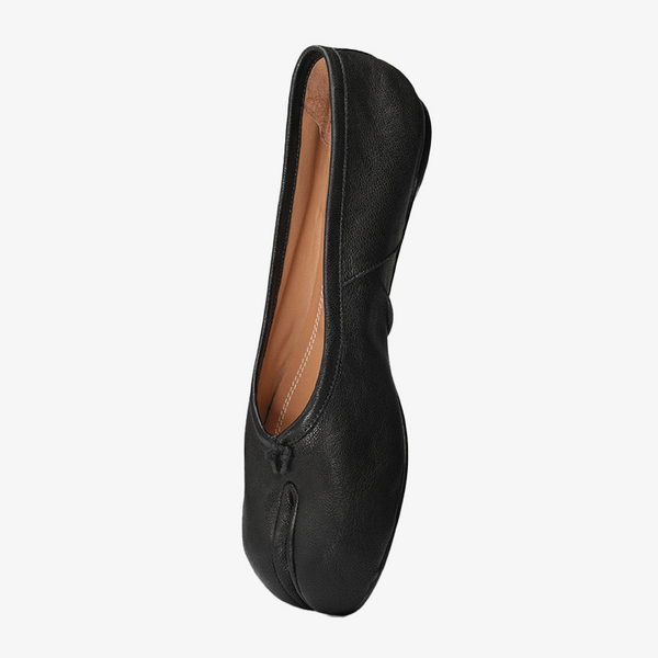 Tabi Calf Leather Ballet Flats