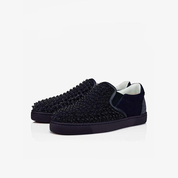 Sophisticated Studded Slip-On Sneakers