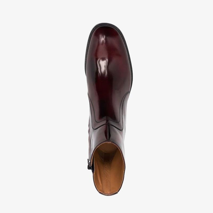 Wax-Coated Ankle Boots - Arno Conti Shoe
