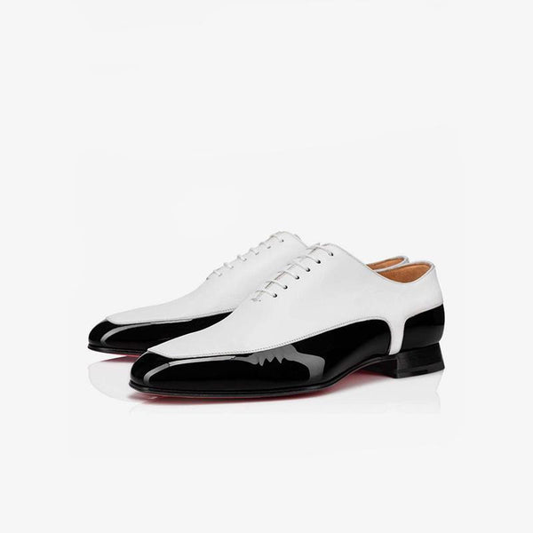 Mens Two-Tone Dress Oxfords Shoes