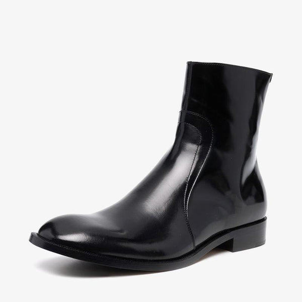 Classic Leather Ankle Boots