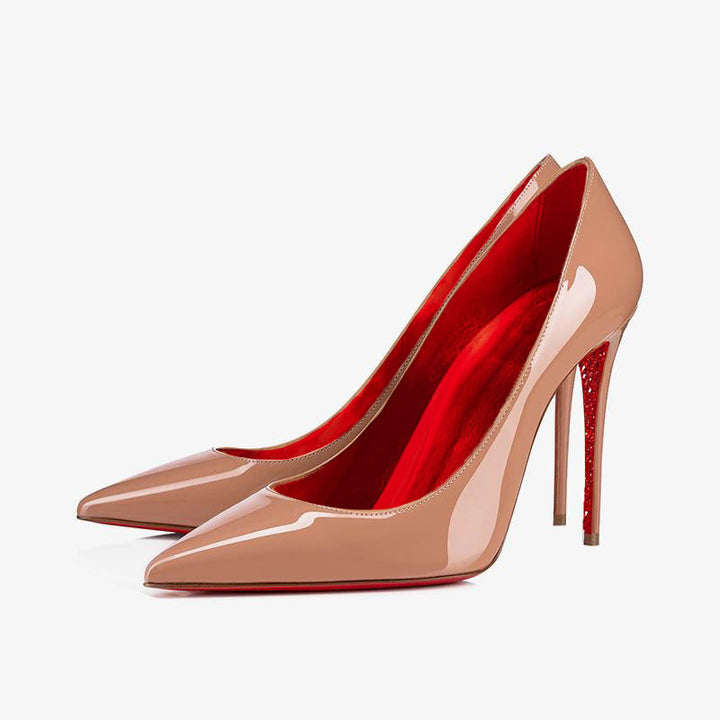 Beige Pumps Sparkling Sole - ARNO CONTI