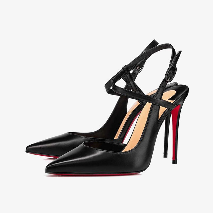 Glossy Leather Stiletto Pumps ARNO CONTI