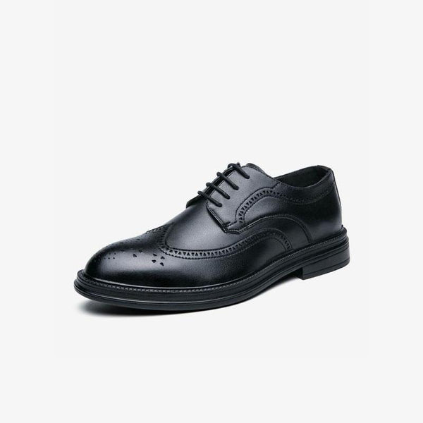 Dress Shoes Leather Oxford Lace Up