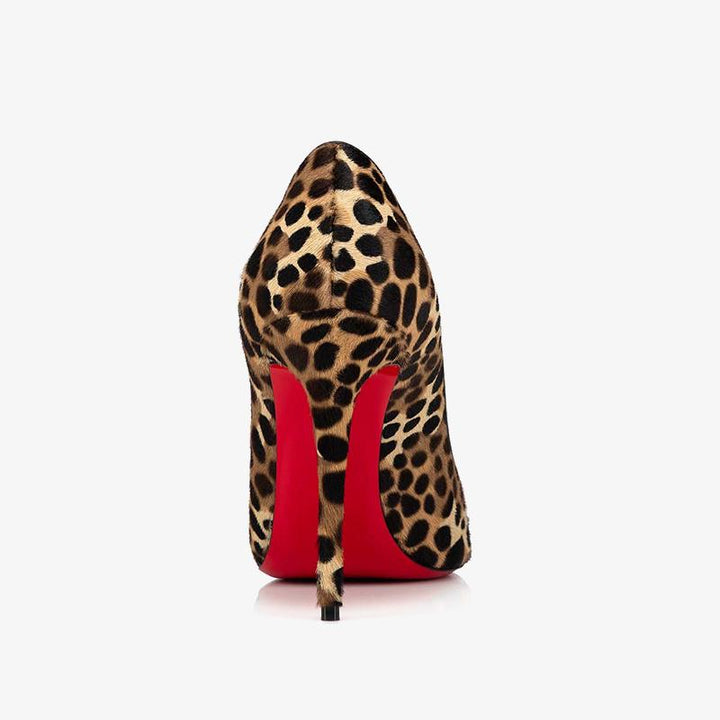 Leopard Print Horsehair Pump - ARNO CONTI