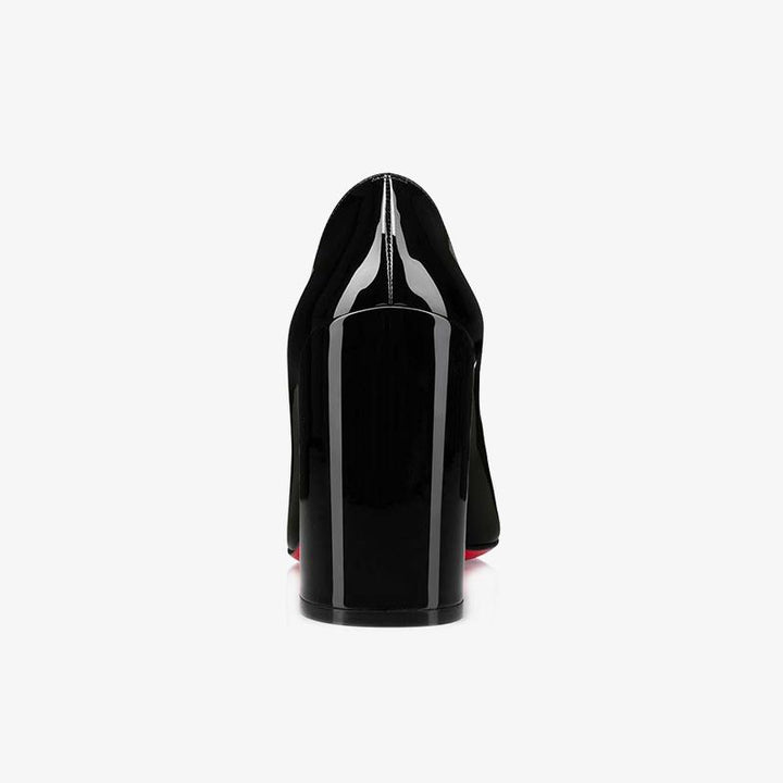 Eye-catching Black Patent Calf Leather Pumps - ARNO CONTI