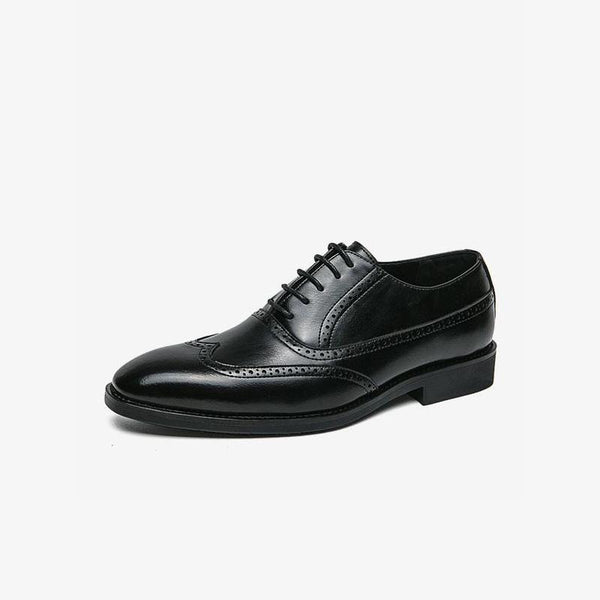 Business Oxford Dress Shoes Leather Formal