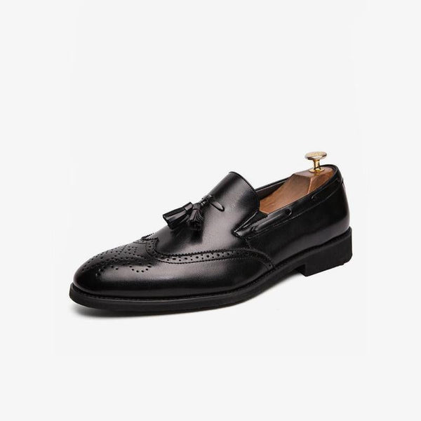 Wingtip Loafer with Tassel