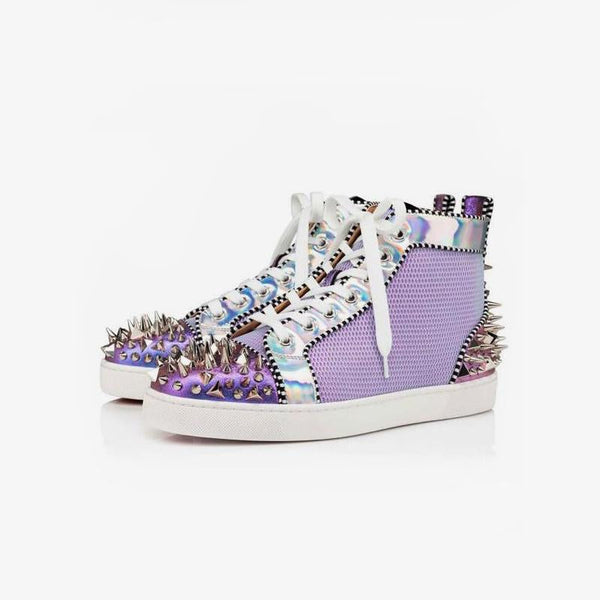 Lavender Skate Sneakers