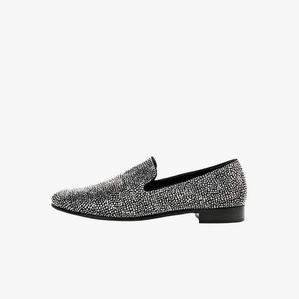 Dazzling Crystal Loafers