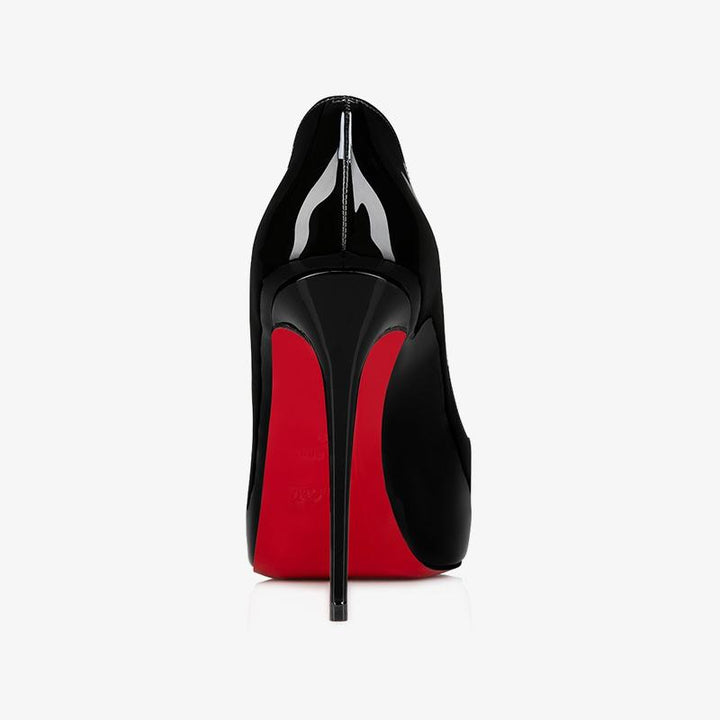 Black Patent Leather Pumps with 120 mm - ARNO CONTI