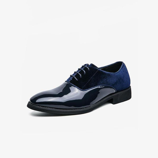 Man's Dress Shoes Lace Up Leather