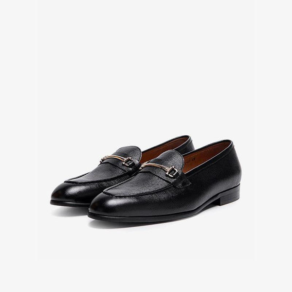 Loafers with Gleaming Hardware