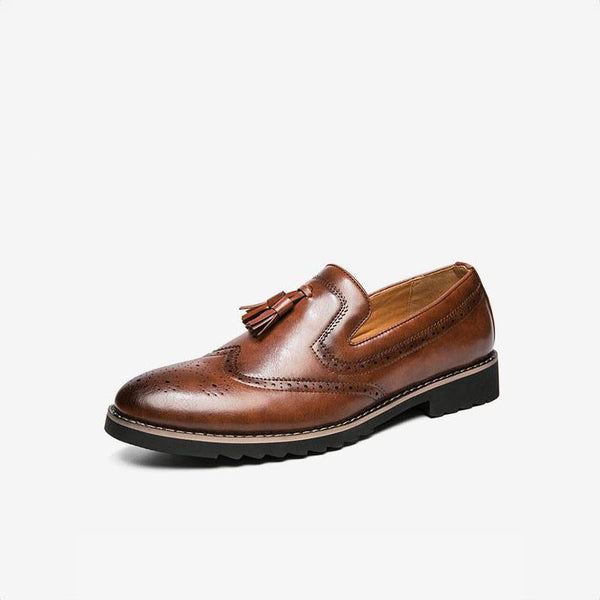 Classic Leather Tassel Loafers