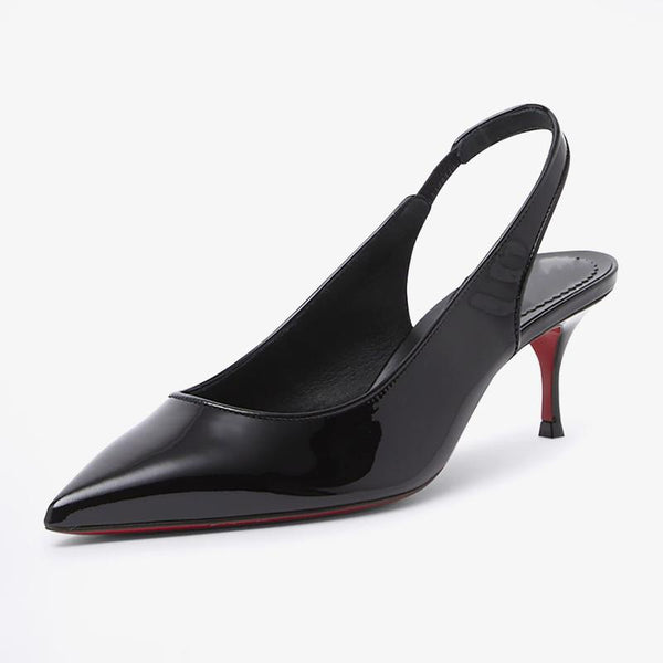 Stylish Patent Leather Sporty Pumps - ARNO CONTI