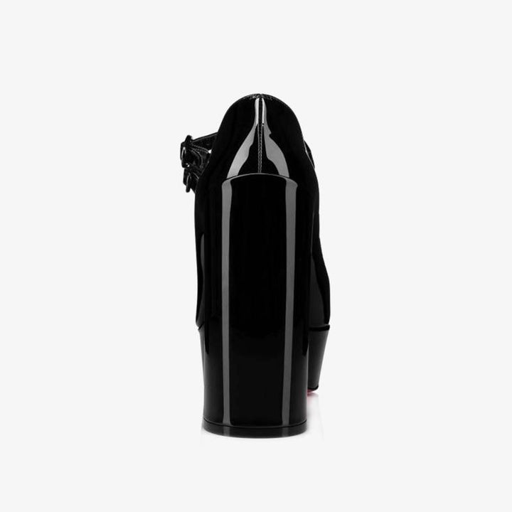 Comfortable Patent Leather Pump with 140mm Heel - ARNO CONTI
