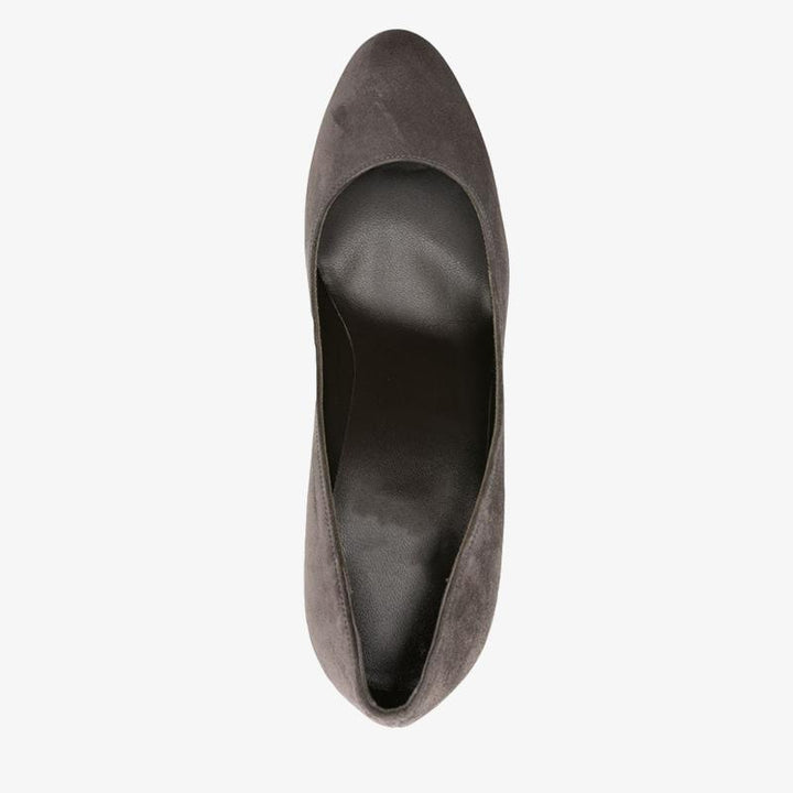 Eye-catching Grey Suede Pumps - ARNO CONTI