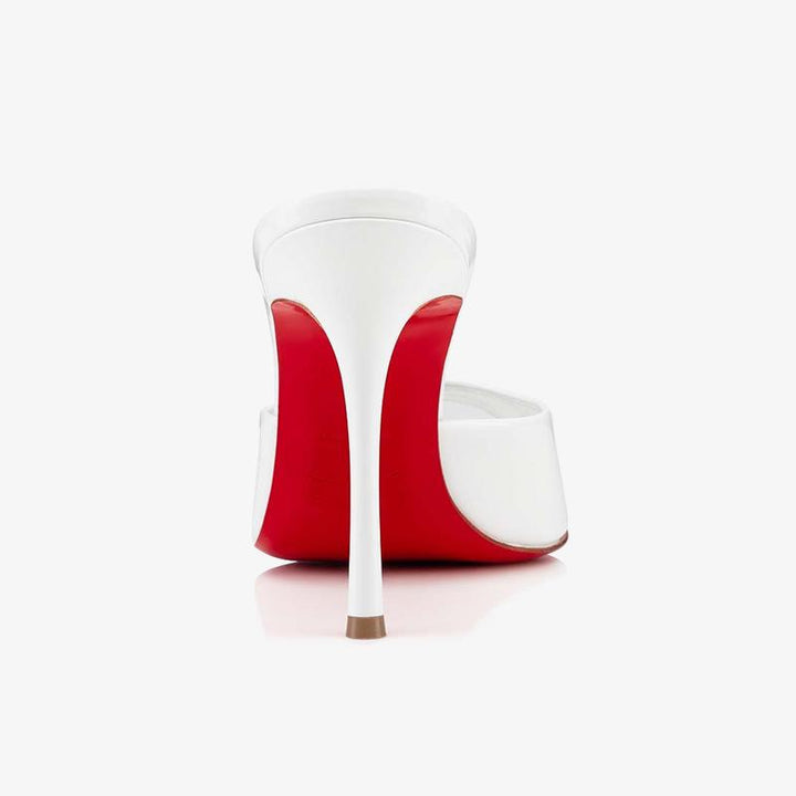 Eye-catching White Patent Leather Pump - ARNO CONTI