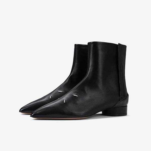 Soft Leather Ankle Boots Women’s